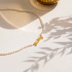 Personalised Pearl Name Necklace