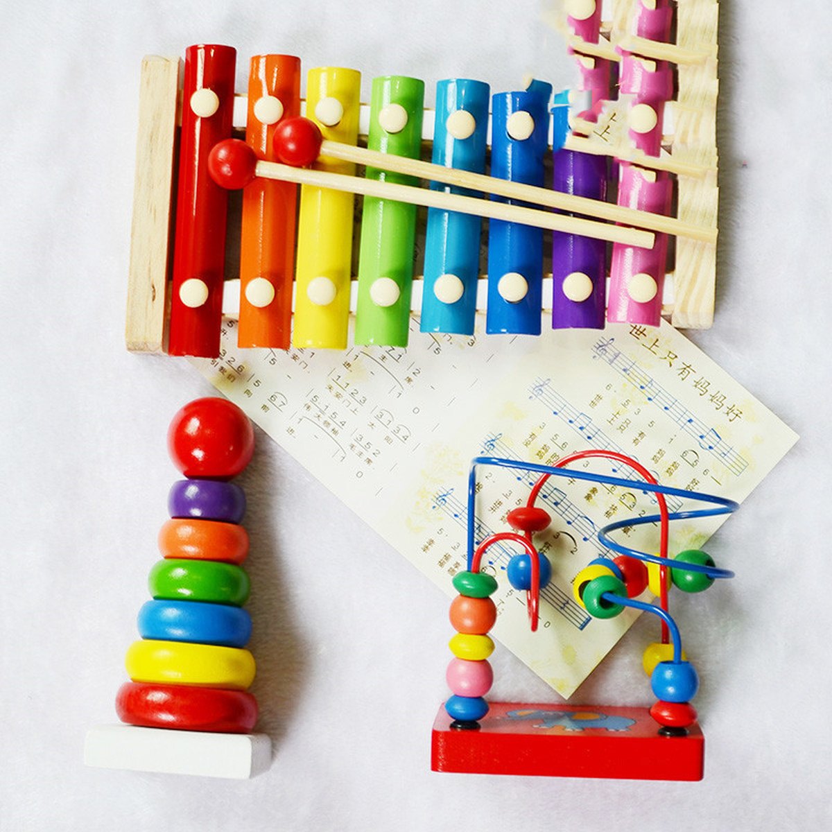 Baby 8-Note Musical Toy