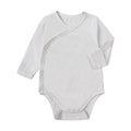Baby Bamboo Fiber Long Sleeve Bodysuit Jumpsuit
