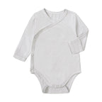 Baby Bamboo Fiber Long Sleeve Bodysuit Jumpsuit