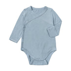 Baby Bamboo Fiber Long Sleeve Bodysuit Jumpsuit
