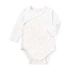Baby Bamboo Fiber Long Sleeve Bodysuit Jumpsuit