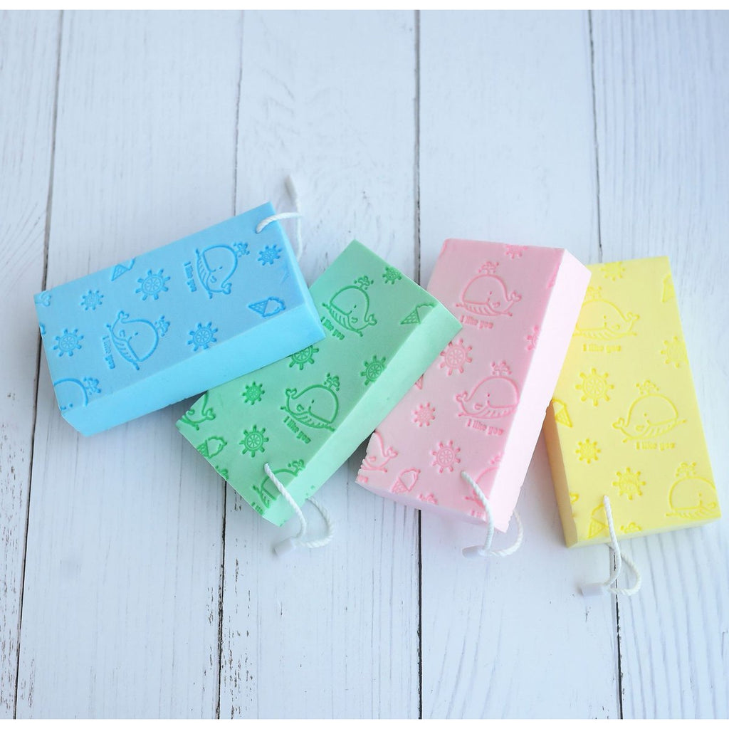 Baby Bath Sponge Cartoon Children's Cotton Rubbing