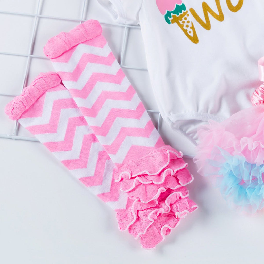 Baby Birthday Dress Alphabet Romper