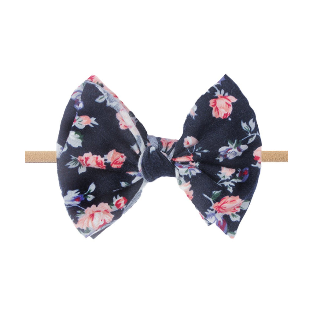 Baby Bow Headband Elastic Seamless