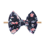 Baby Bow Headband Elastic Seamless