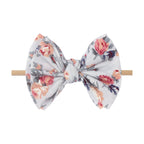 Baby Bow Headband Elastic Seamless