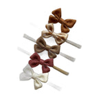 Baby Bow Headband Set (5 pcs)