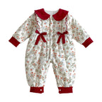 Baby Cotton-padded One-piece Bodysuit Pure Cotton Class