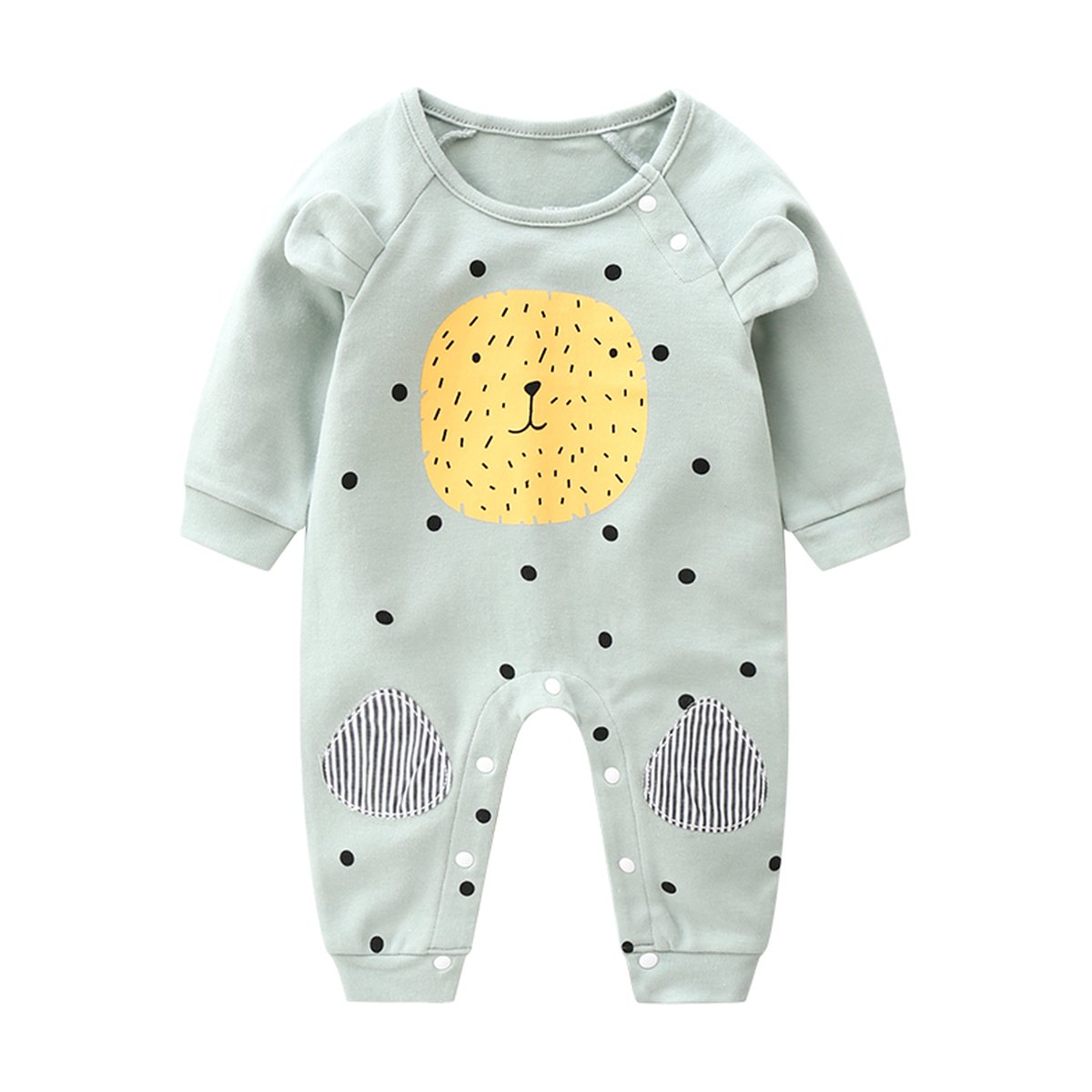 Baby Ctton Long-sleeved One-piece Romper