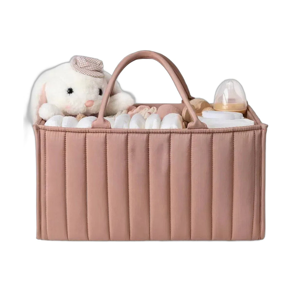Baby Diaper Caddy Organizer Stylish Storage Basket