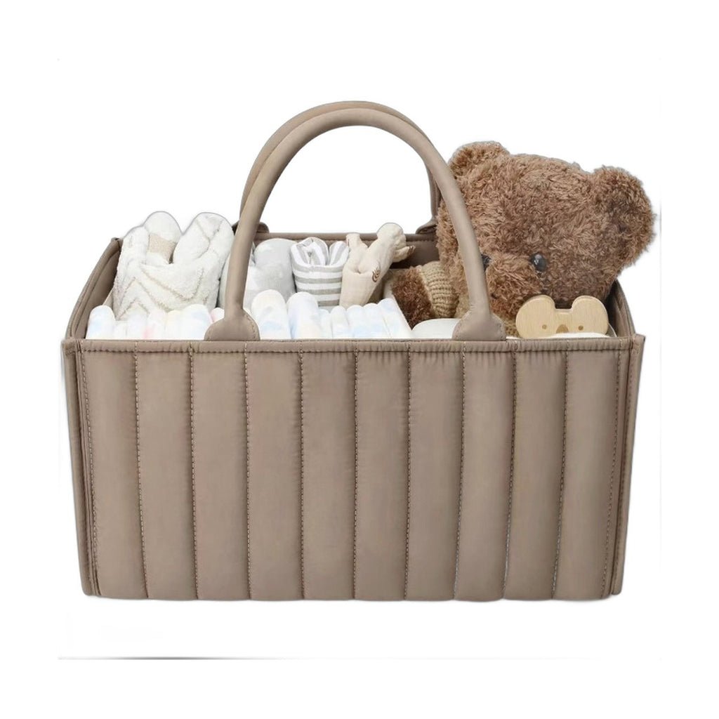 Baby Diaper Caddy Organizer Stylish Storage Basket