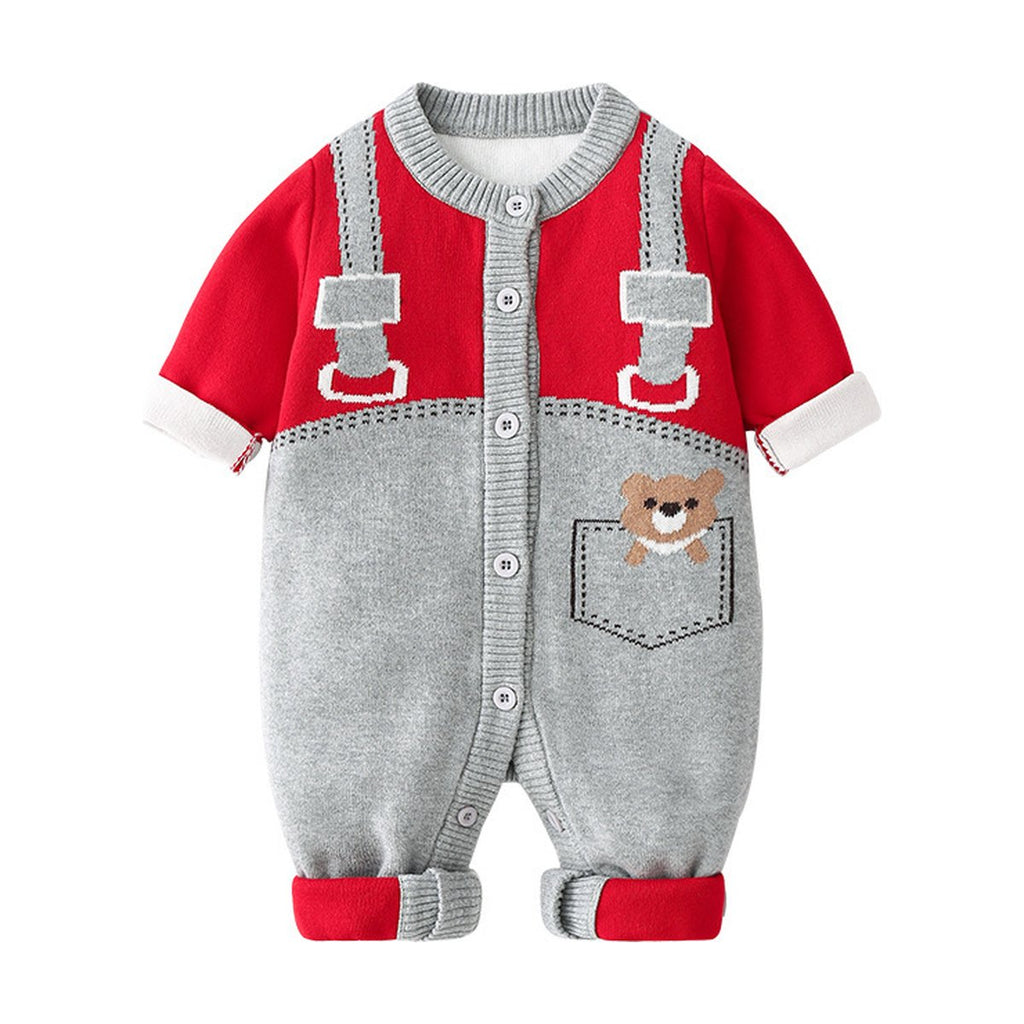 Baby Double-Layer Cotton Bodysuit