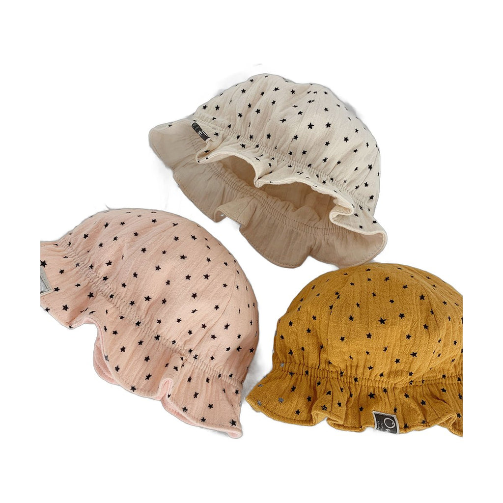Baby Fisherman Double Polka Dot Sun Hat