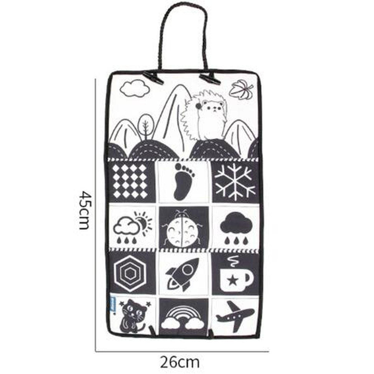 Baby Folding Mirror Pendant Toy
