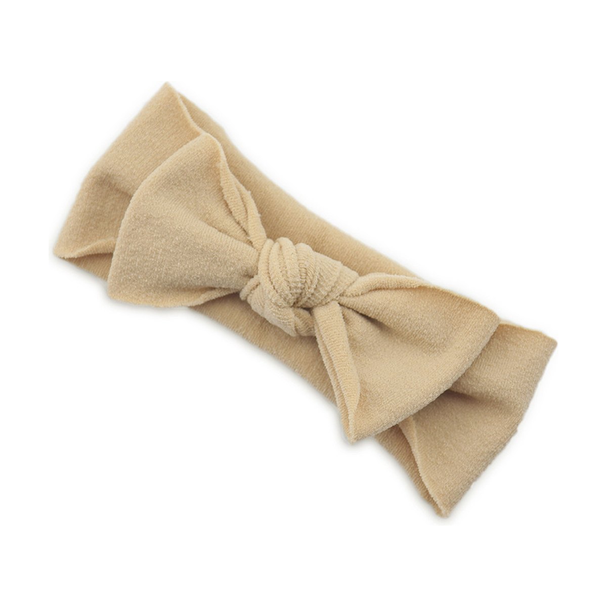 Baby Hair Accessories Solid Color Knotted Headband