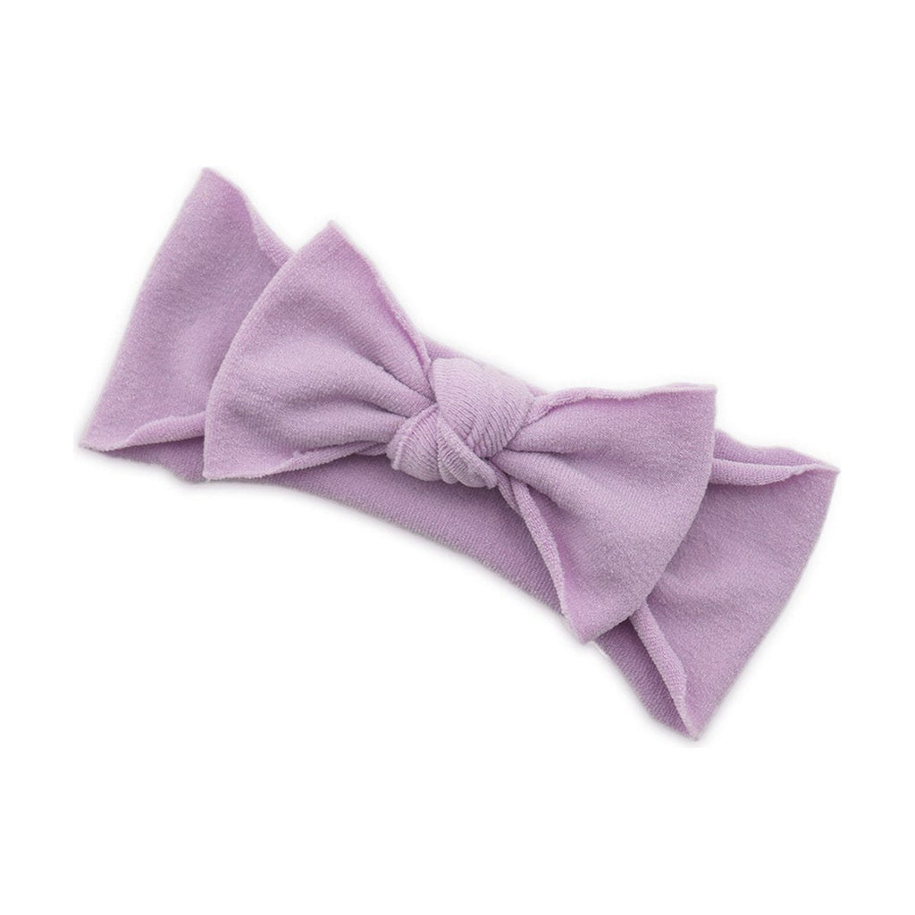 Baby Hair Accessories Solid Color Knotted Headband