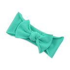 Baby Hair Accessories Solid Color Knotted Headband