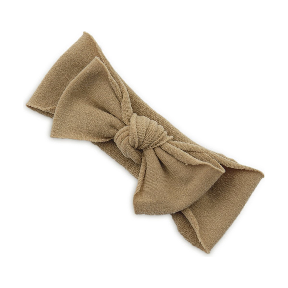 Baby Hair Accessories Solid Color Knotted Headband