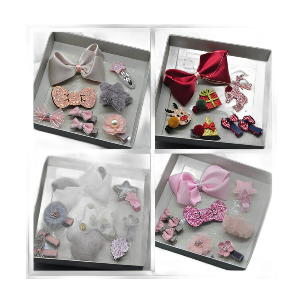 Baby Hair Clip & Headband Gift Set