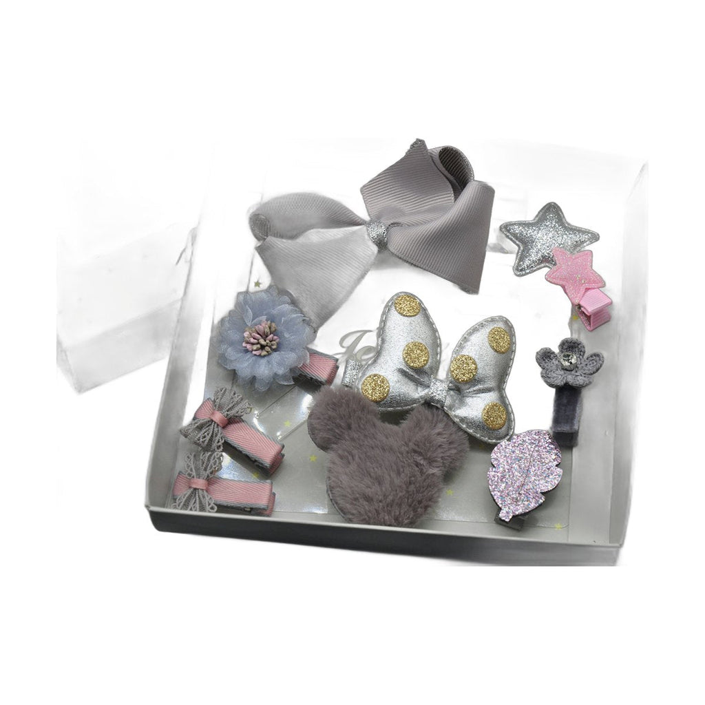 Baby Hair Clip & Headband Gift Set