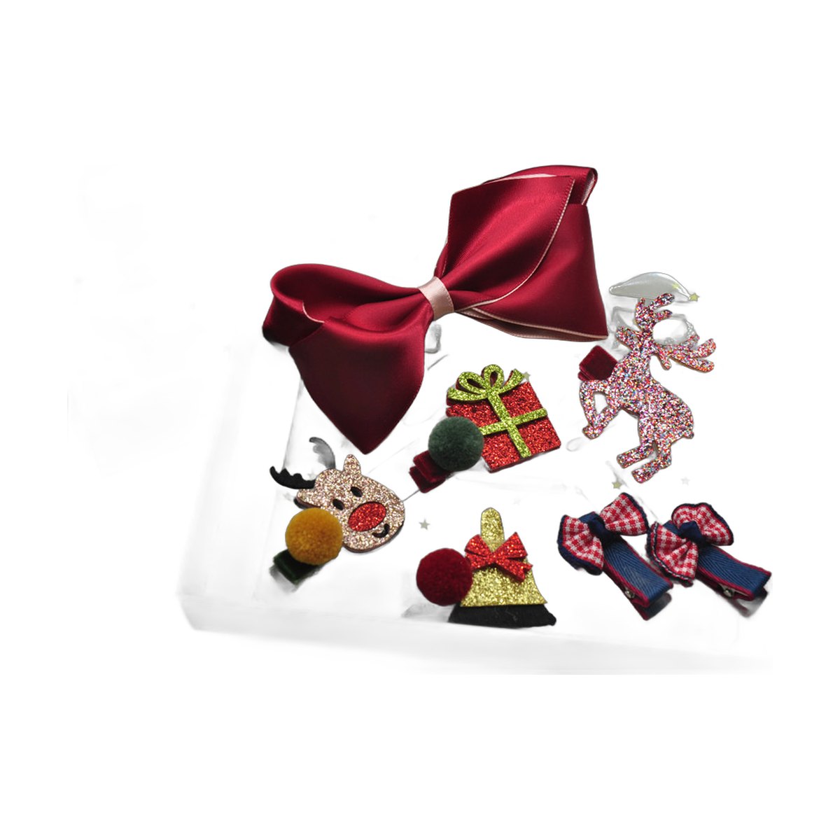 Baby Hair Clip & Headband Gift Set