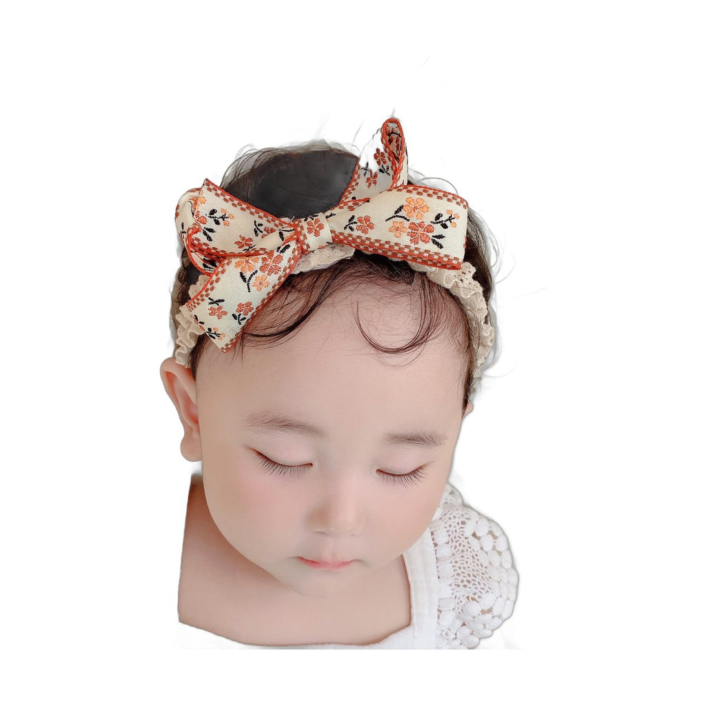 Baby Headband Large Stretch Cotton Edge Princess