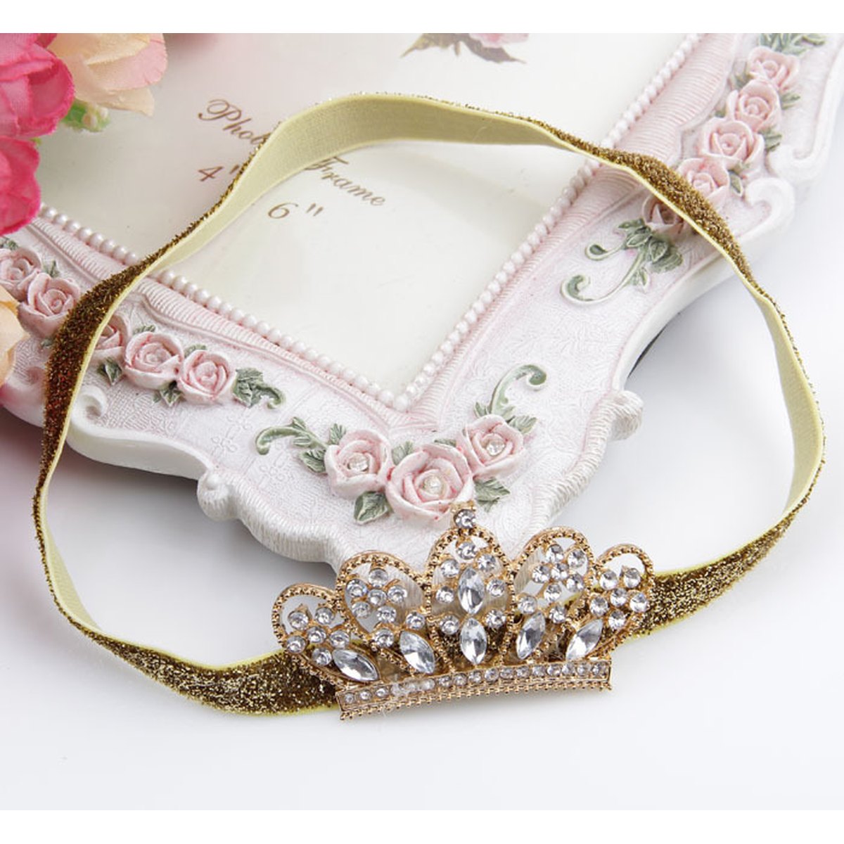 Baby Headwear Crystal Crown Children's Headband Popular