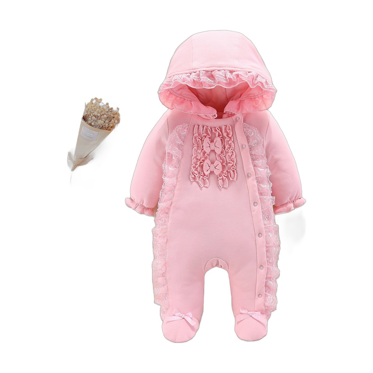 Baby Hooded Romper
