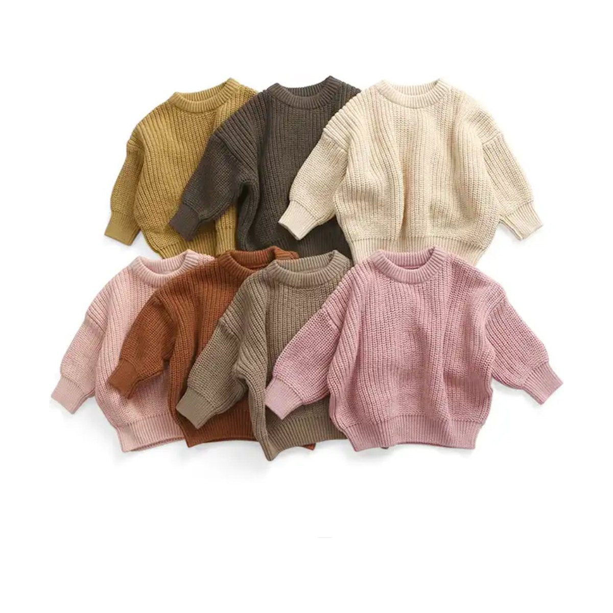 Baby Knit Round Neck Sweater