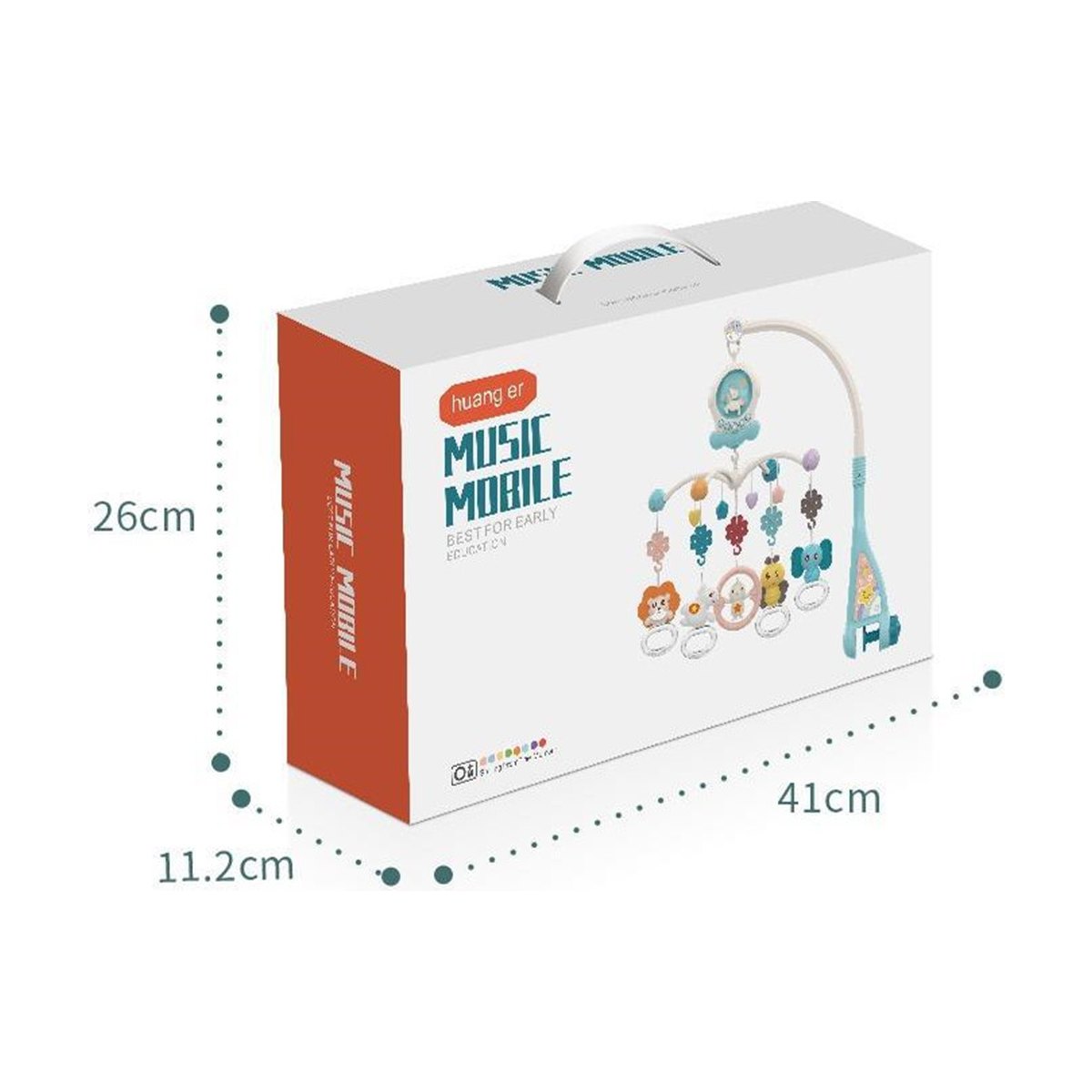 Baby Music Bed Bell Puzzle Bedside Rotating