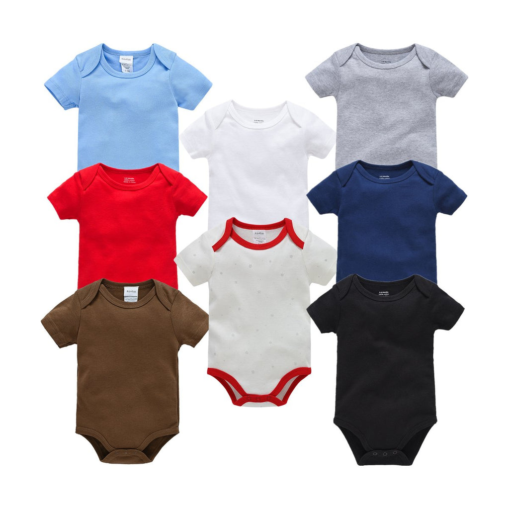 Baby Newborn Cartoon Short-sleeved Romper Casual
