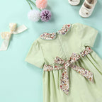 Baby Pastoral Floral Dress