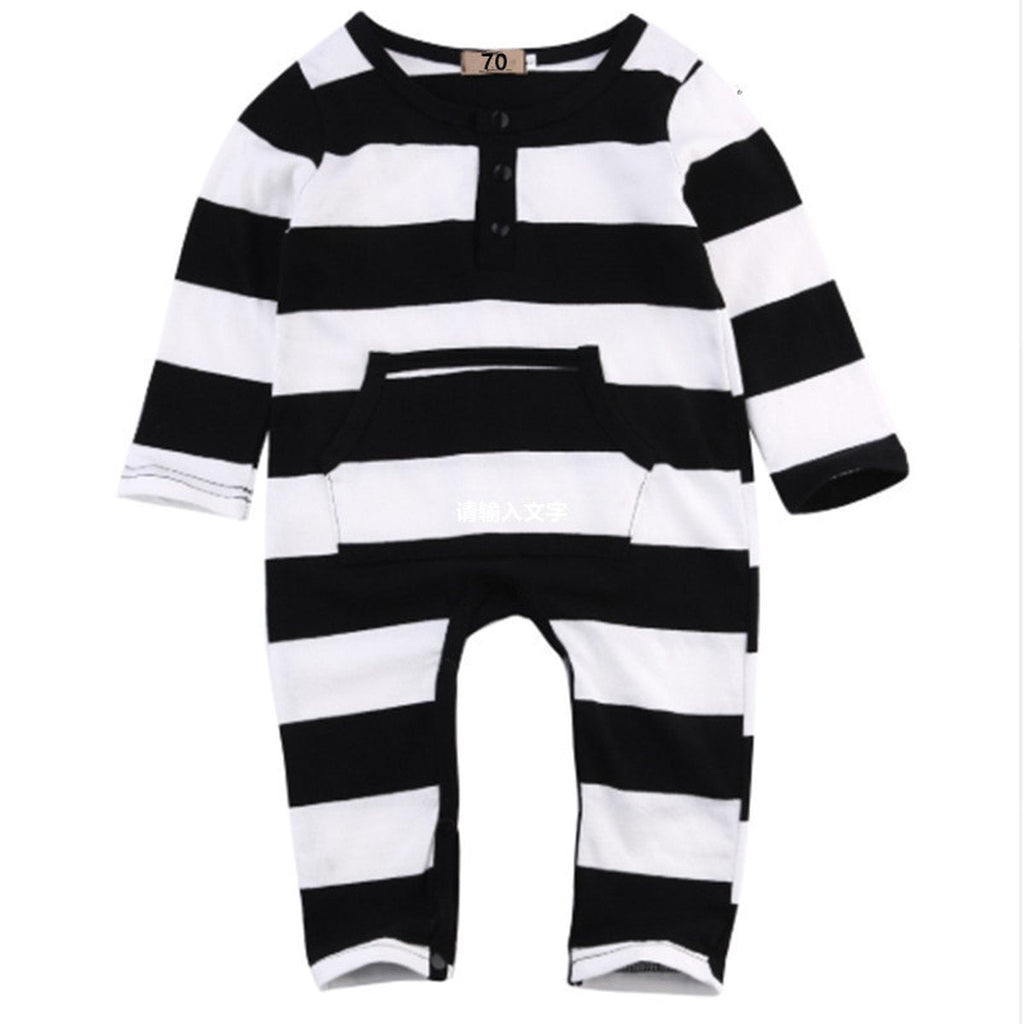 Baby Pocket Striped Bodysuit