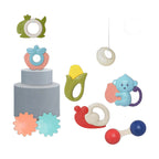 Baby Rattle 10 Piece Set Hand Gift