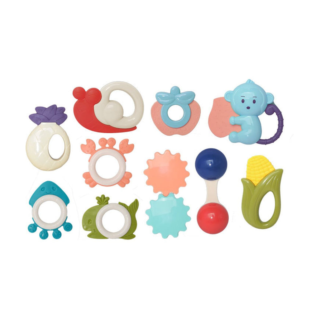 Baby Rattle 10 Piece Set Hand Gift