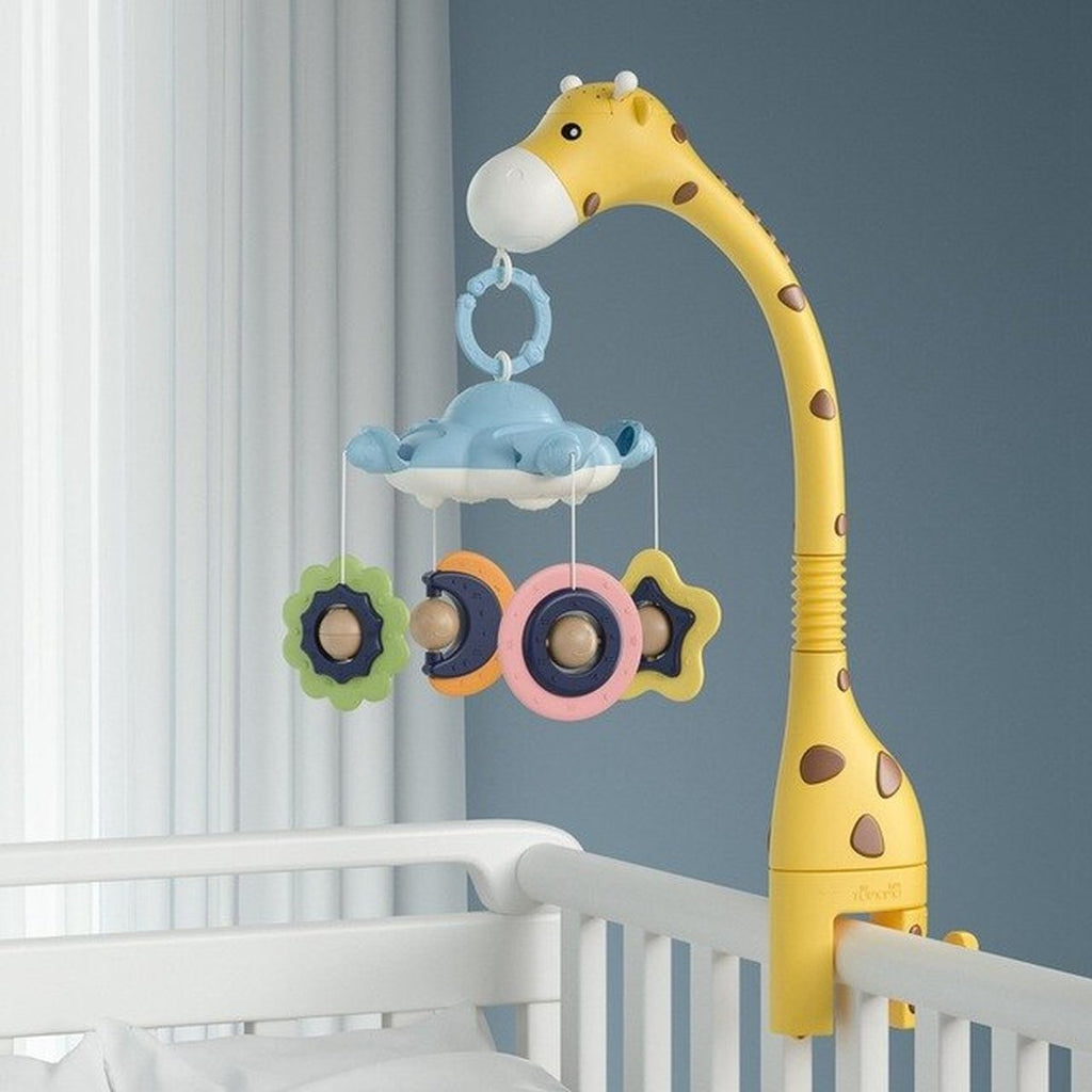 Baby Rattle Mobile Music Box Night Light