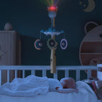 Baby Rattle Mobile Music Box Night Light