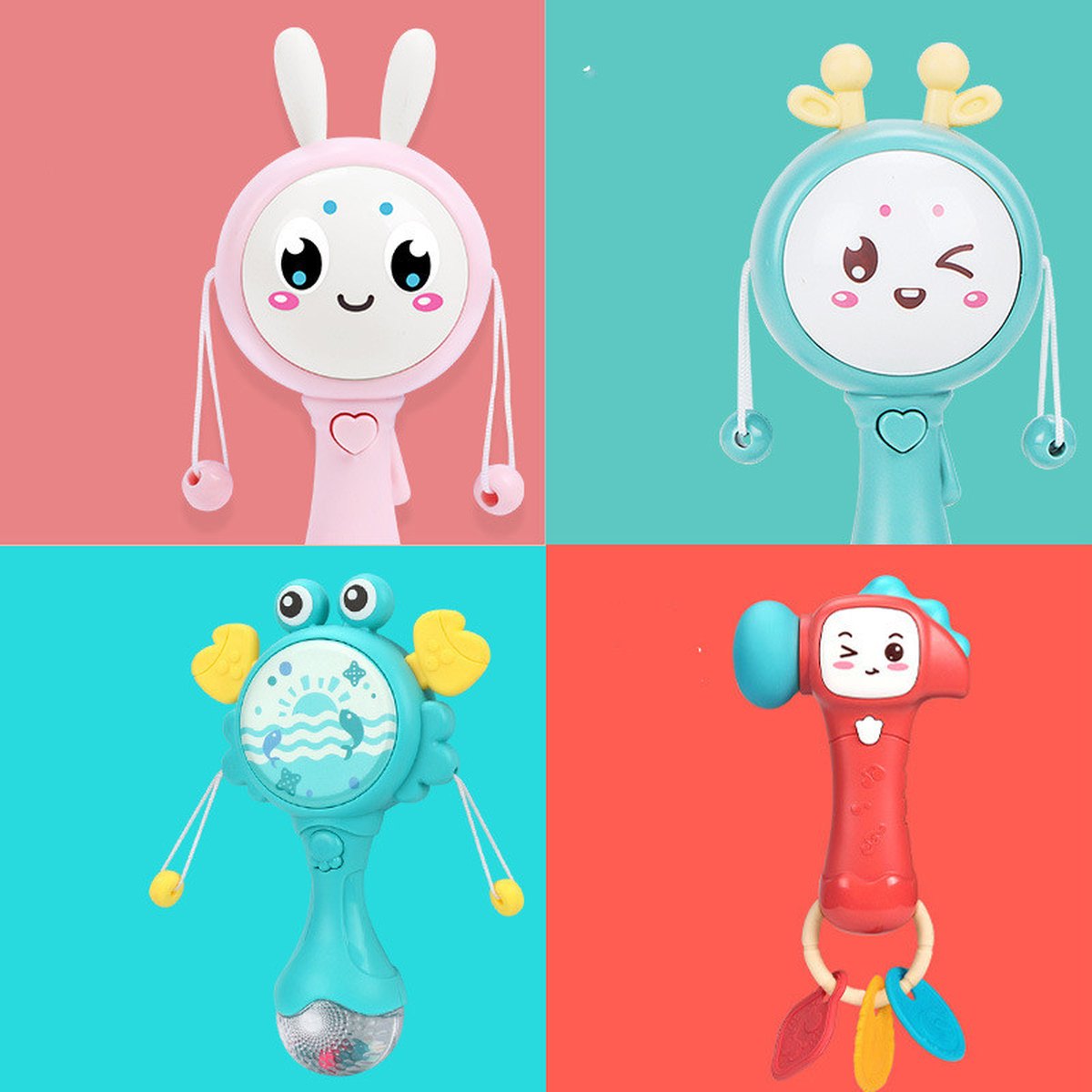 Baby Rattle Multifunctional Comfort Toy
