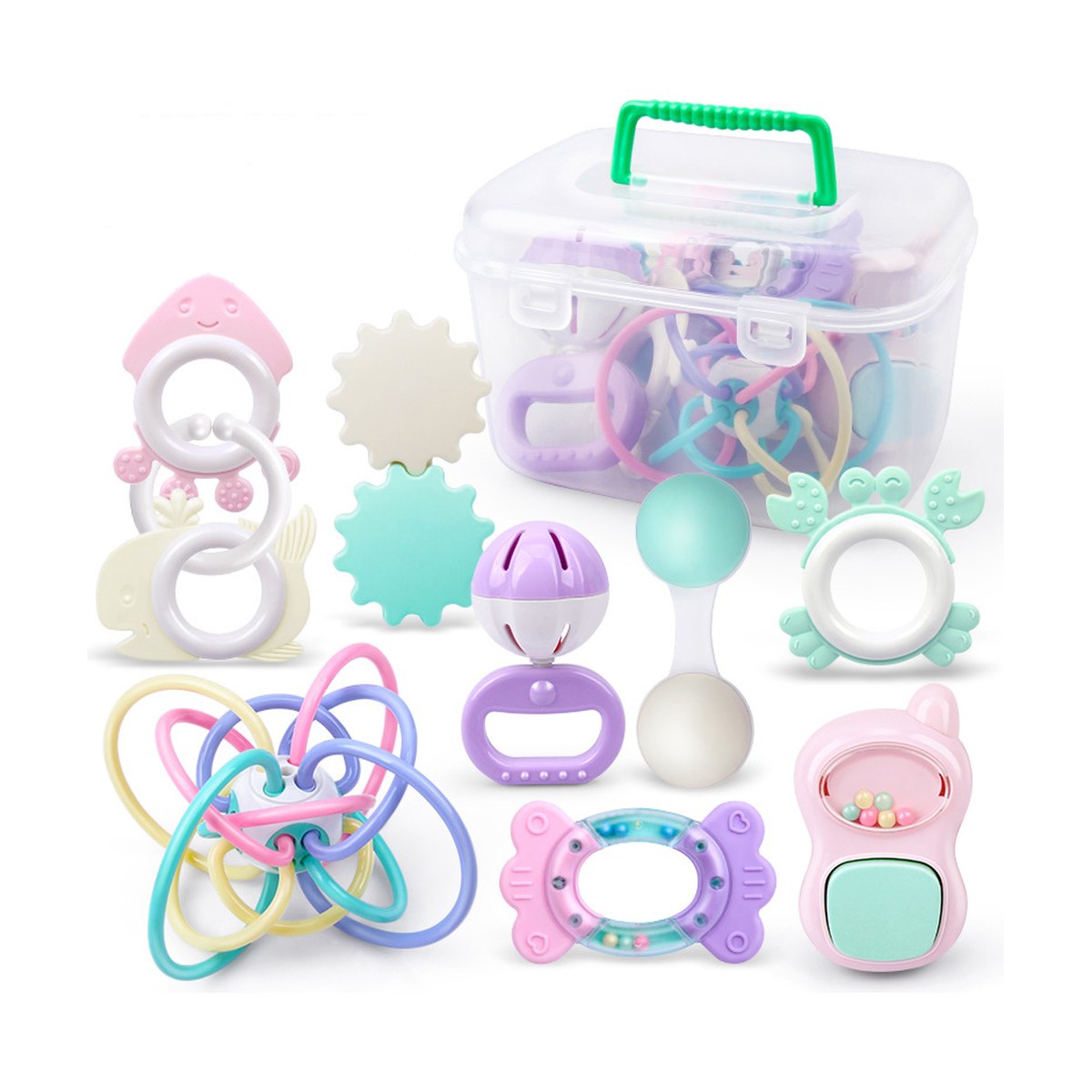 Baby Rattle Set 9 Pieces