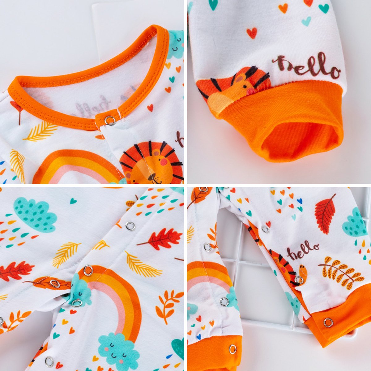 Baby Romper Long Sleeves