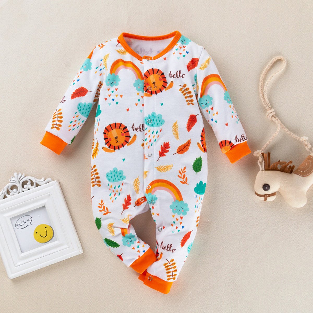 Baby Romper Long Sleeves