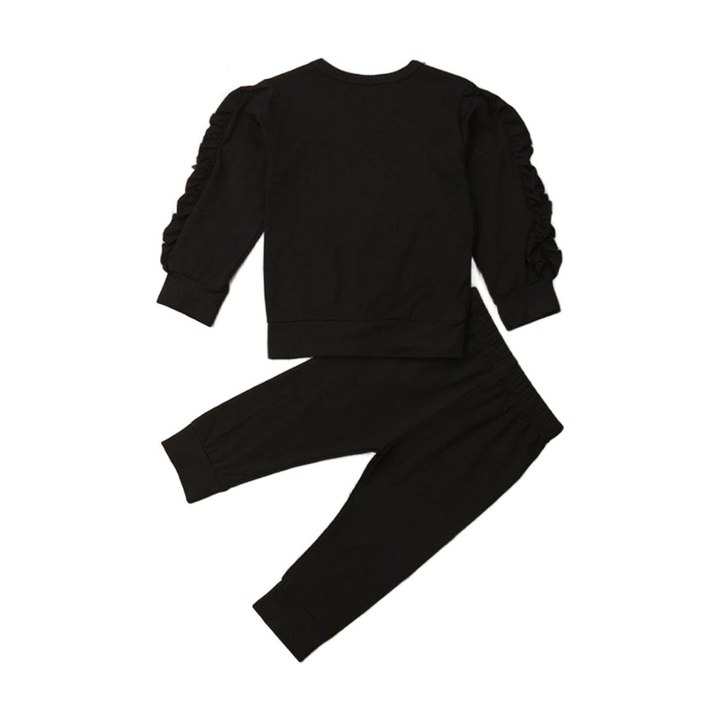 Baby Ruffle Sweatshirt & Pants Set