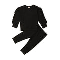 Baby Ruffle Sweatshirt & Pants Set