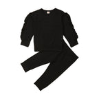 Baby Ruffle Sweatshirt & Pants Set