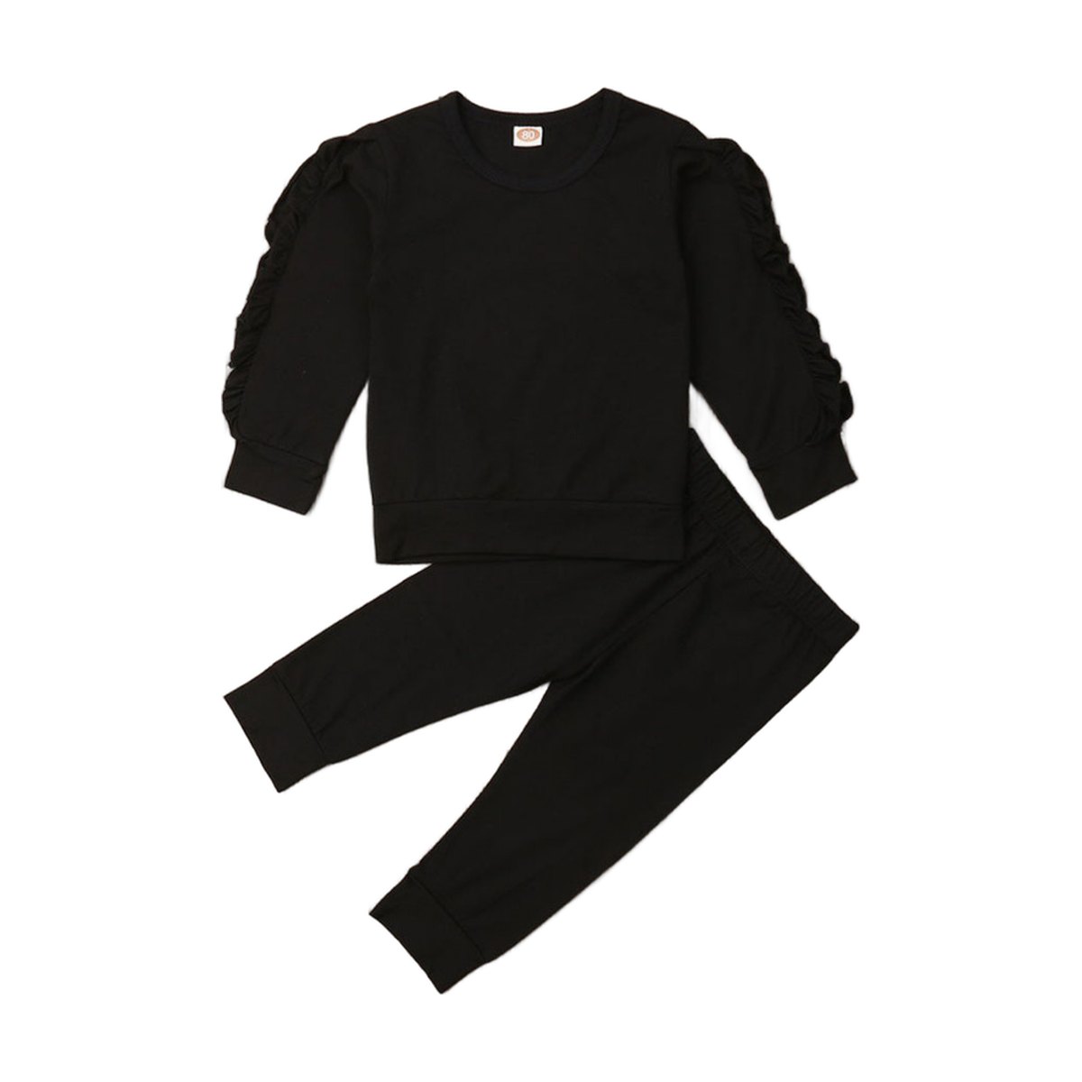 Baby Ruffle Sweatshirt & Pants Set