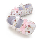 Baby Shoes Soft-soled Princess Flower Design First