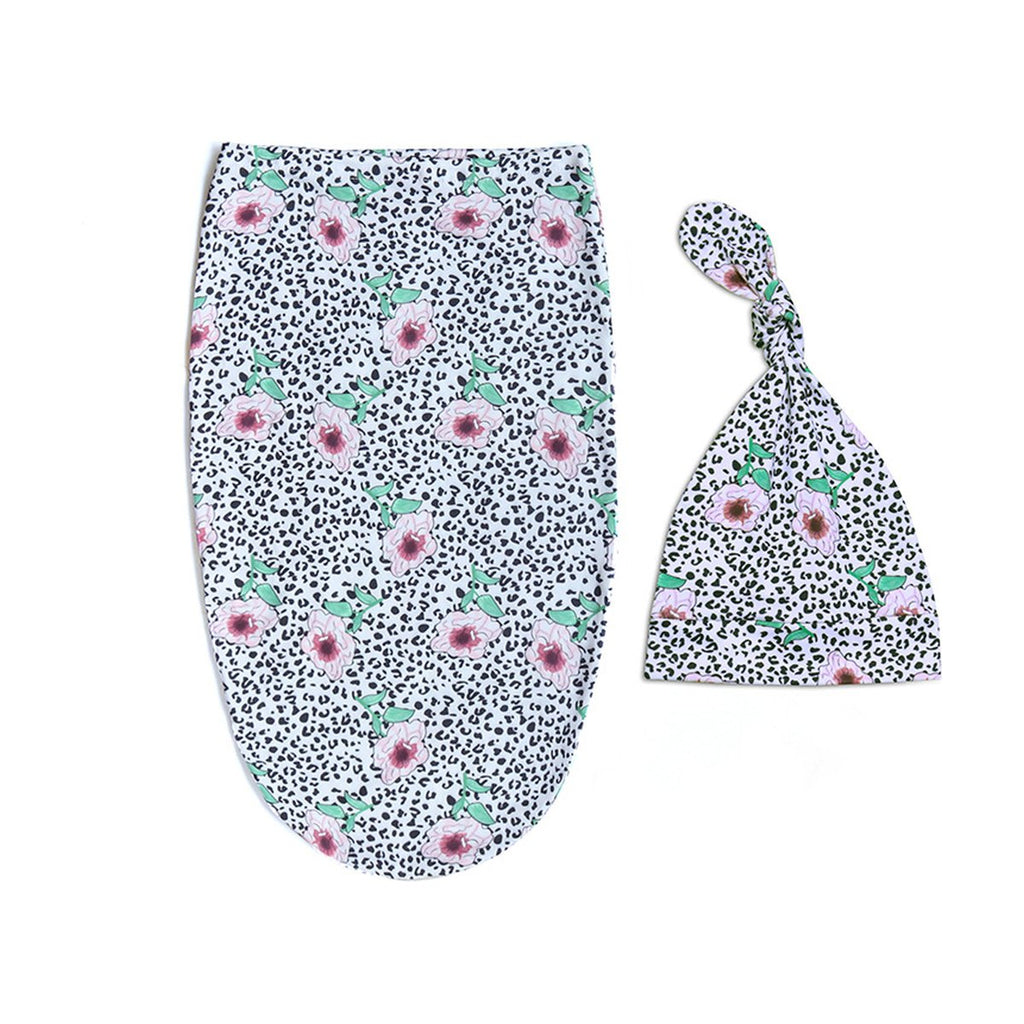 Baby Sleeping Bag and Hat Set