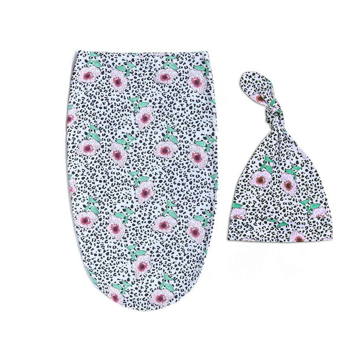 Baby Sleeping Bag and Hat Set