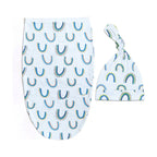 Baby Sleeping Bag and Hat Set